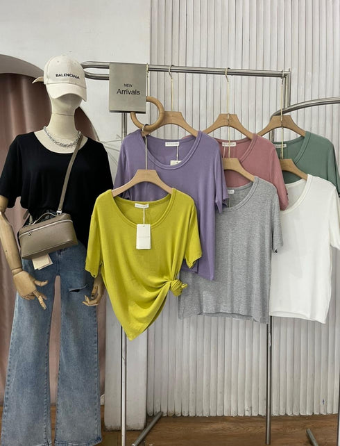 MATINEE Round Neck Summer Casual Tops